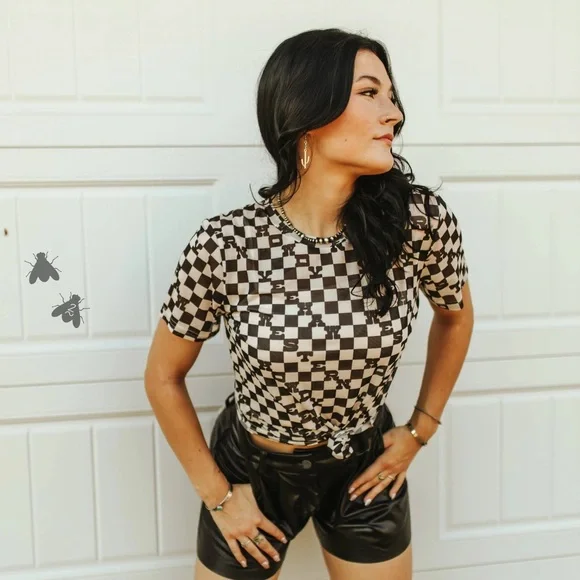 2FlyCo Slang N Bang Mesh Top & Cami - Picture 7 of 12